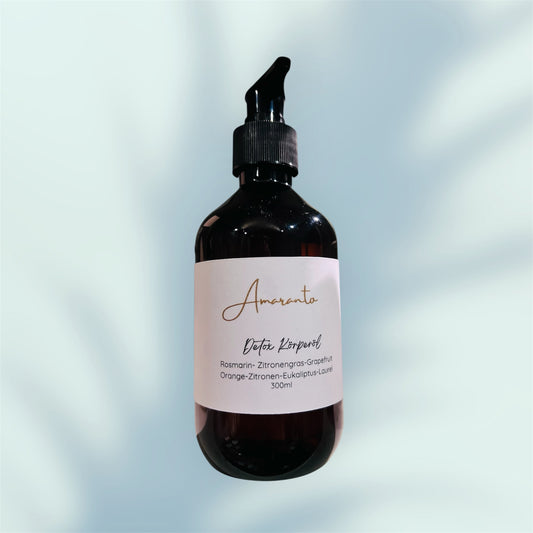 Entgiftendes Körperöl 300 ml + Körper-Gua Sha
