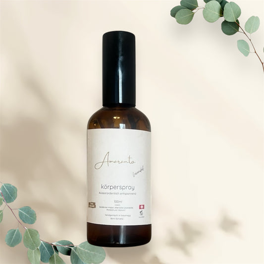 Körper-Spray mit ätherischen Ölen